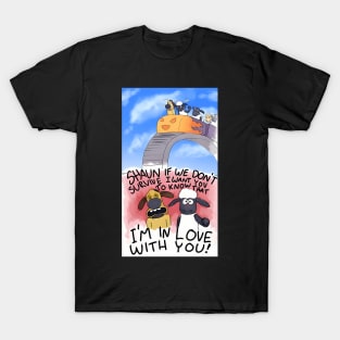 Vintage Sheep TV Series Cartoon The Shaun T-Shirt